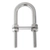 Cleveco 316 Stainless Steel U-Bolt with Four Nuts and Two Plates 10x130mm