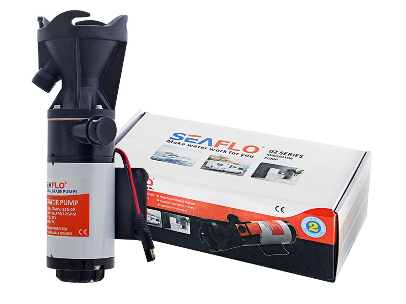 Seaflo Macerator Pump 02 Series 45/12LPM 24V