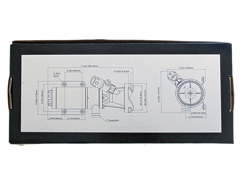Seaflo Macerator Pump 02 Series 45/12LPM 24V