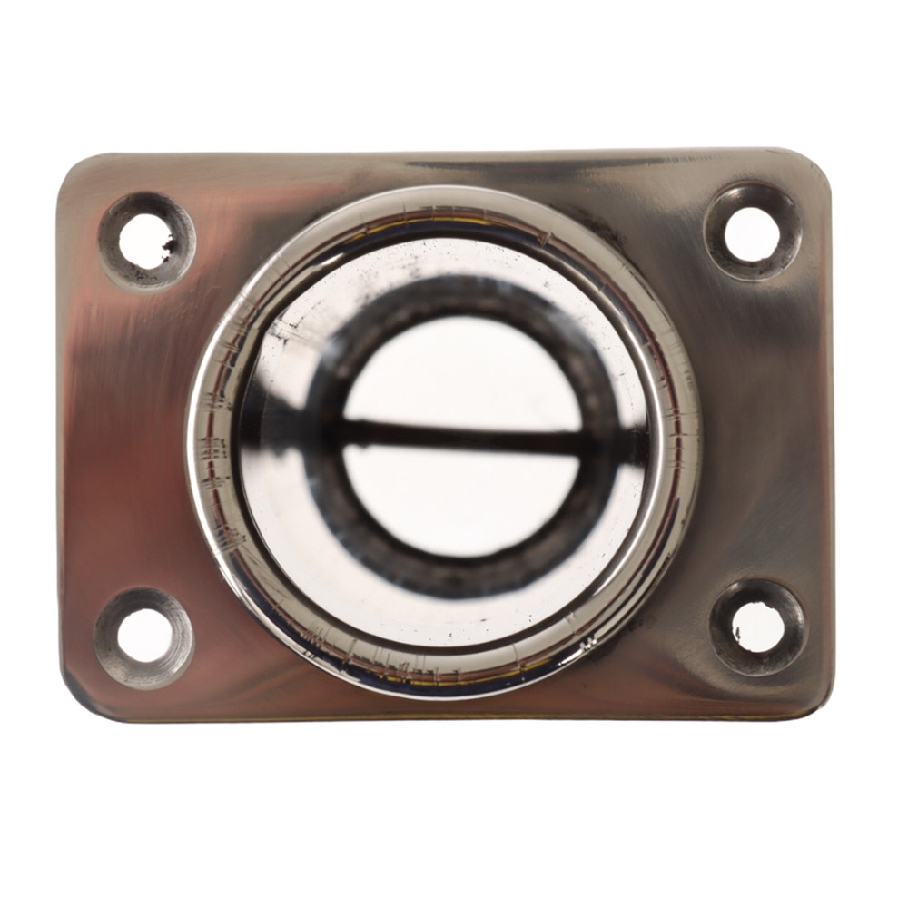 Manta Stainless Steel Rod Holder with Rolled Top Vertical