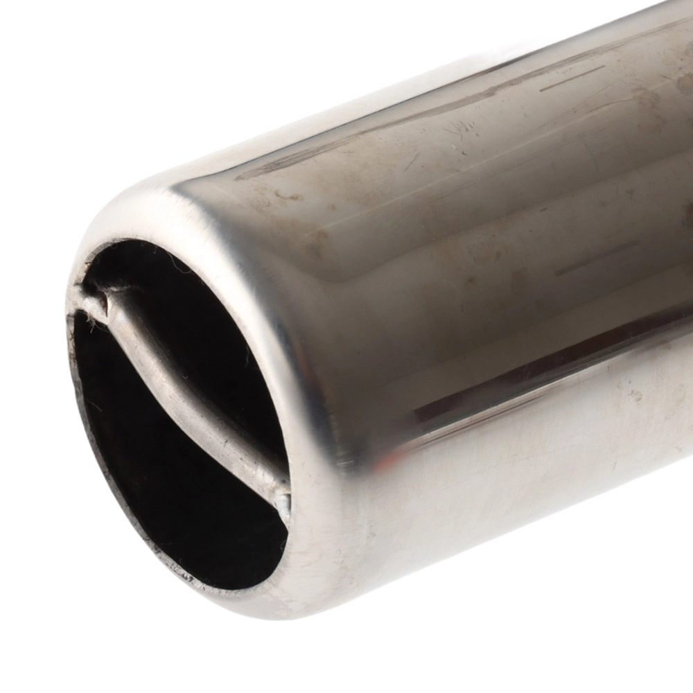 Manta Stainless Steel Rod Holder with Rolled Top Vertical