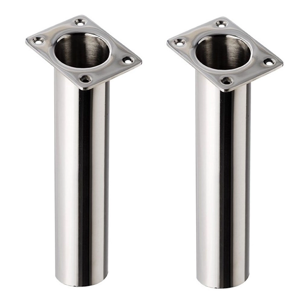 Manta Rod Holder with Flat Top Plate Offset - Pair