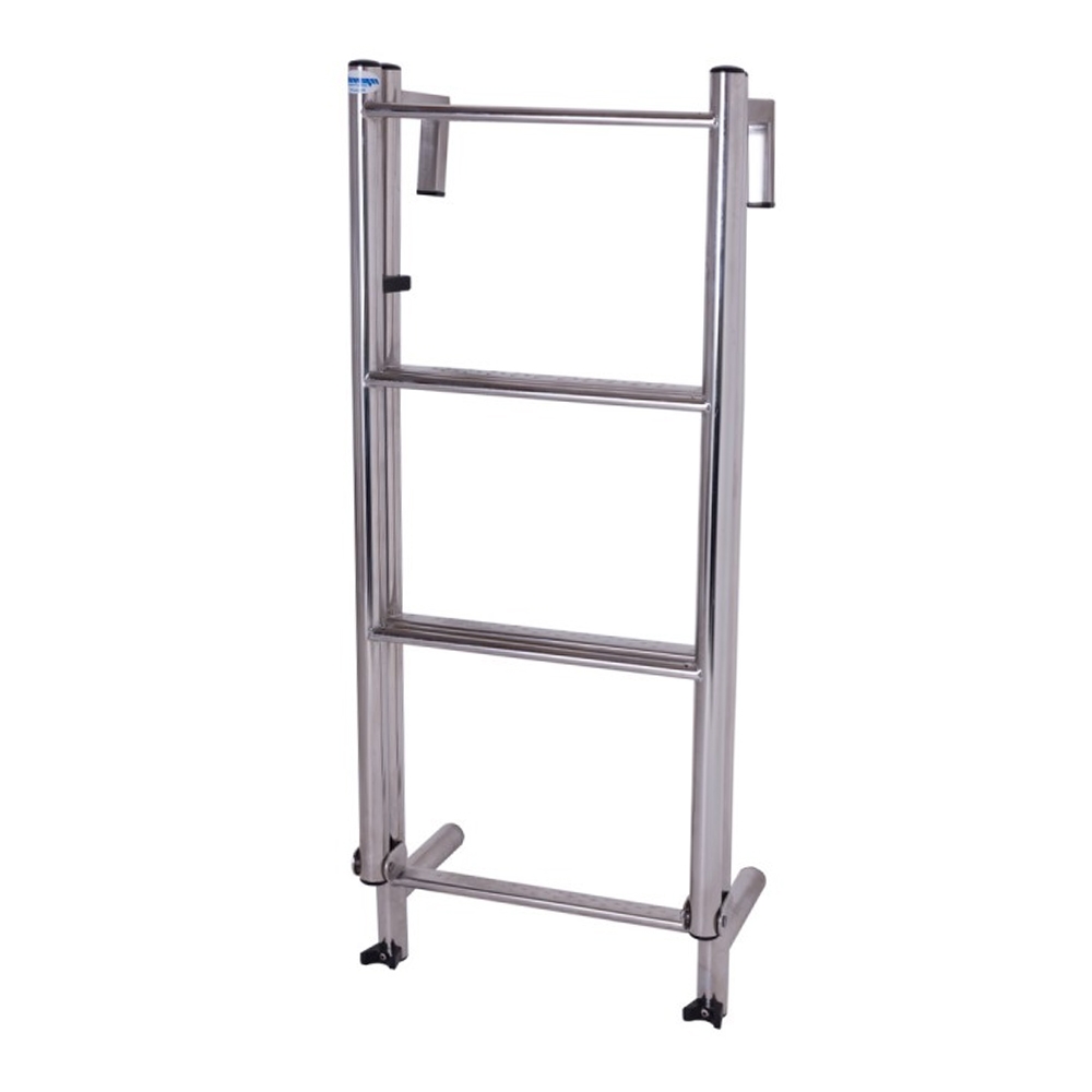 Manta 6 Tread Toe Rail Ladder suits Yachts