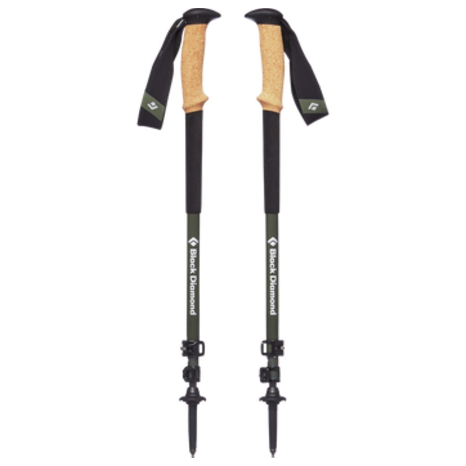 Black Diamond Alpine Carbon Cork Trekking Poles Tundra