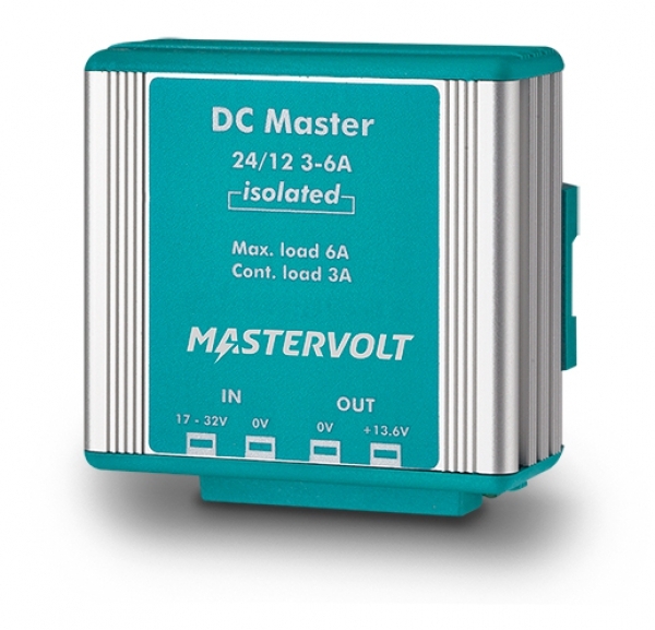 Mastervolt DC Master 24/12V 3-6A Isolated DC-DC Converter