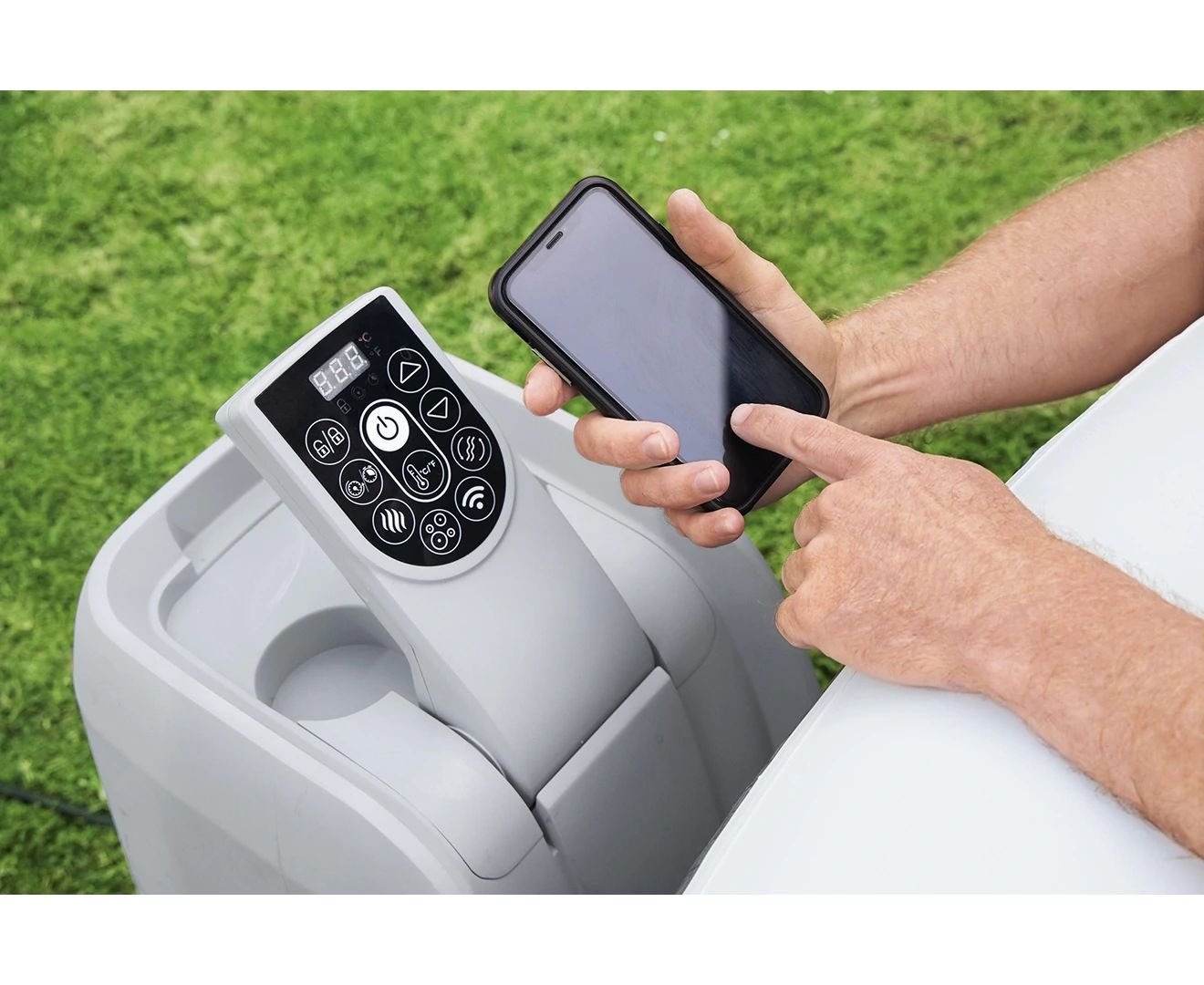 Lay-Z-Spa Havana AirJet Portable Inflatable Spa Pool 1.8m 669L