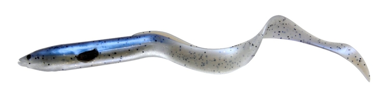 Savage Gear Real Eel Soft Bait 16cm Blue Black Pearl Qty 3