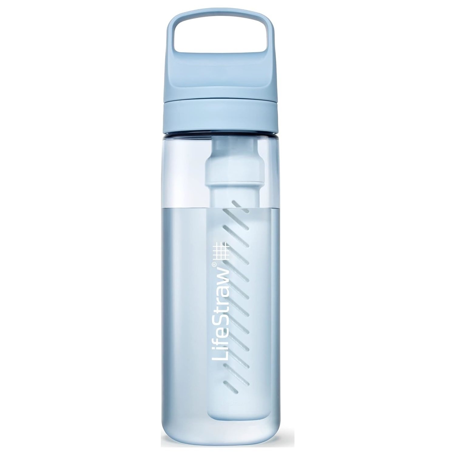 LifeStraw Go 2.0 Water Filter Bottle 650ml Icelandic Blue