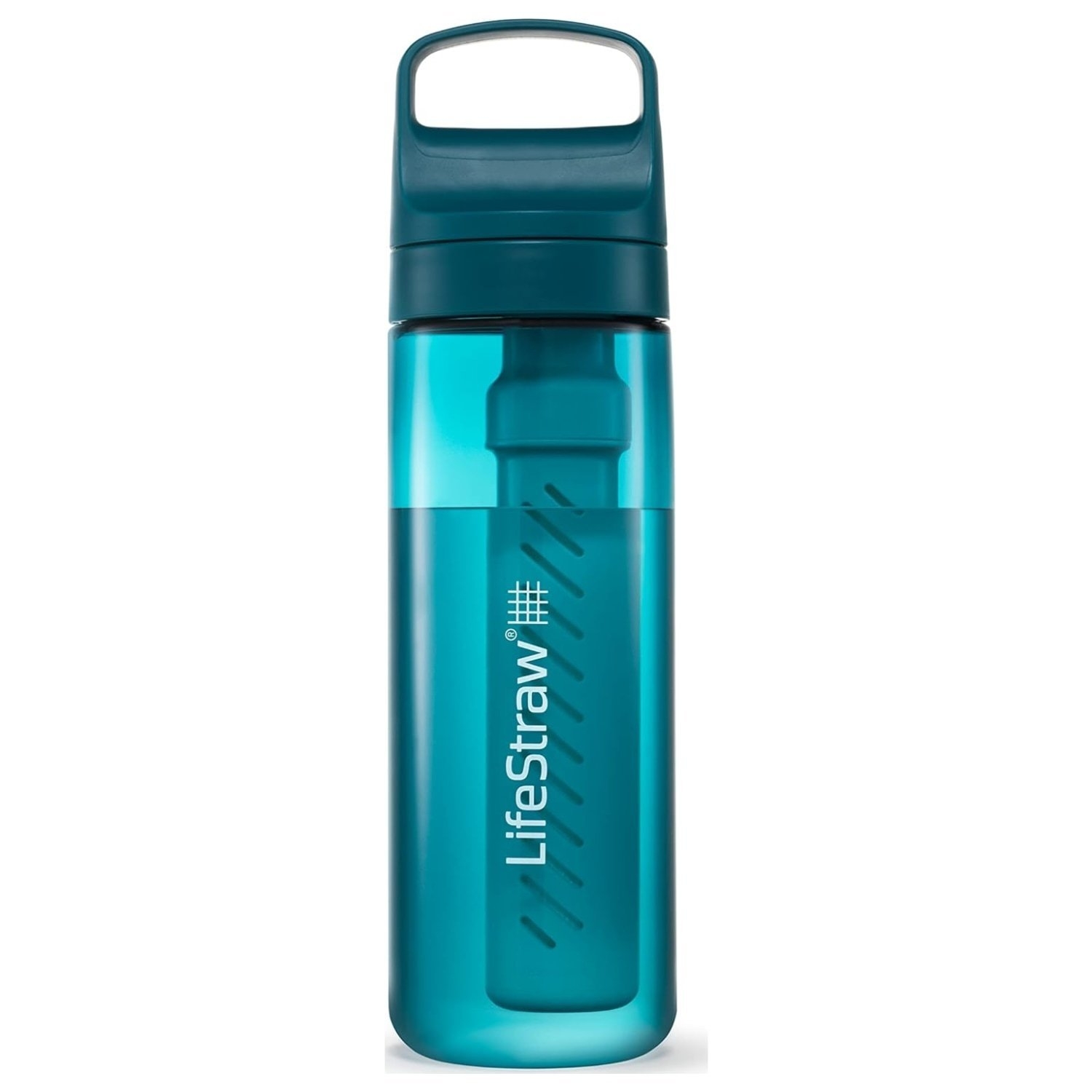 LifeStraw Go 2.0 Water Filter Bottle 650ml Laguna Teal