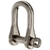 Ronstan 316SS D Shackle Coined Pin Head with Hole RF619 Standard 38x17mm 9.5mm Pin