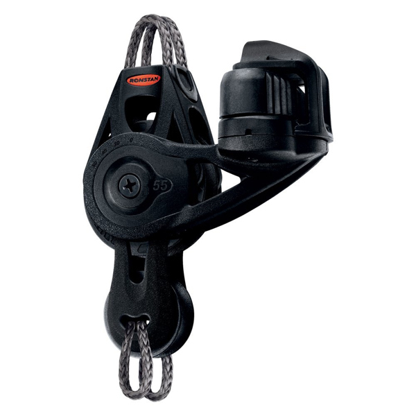Ronstan RF55531 Series 55 Ball Bearing Orbit Block - Fiddle & Becket Cleat Link Head