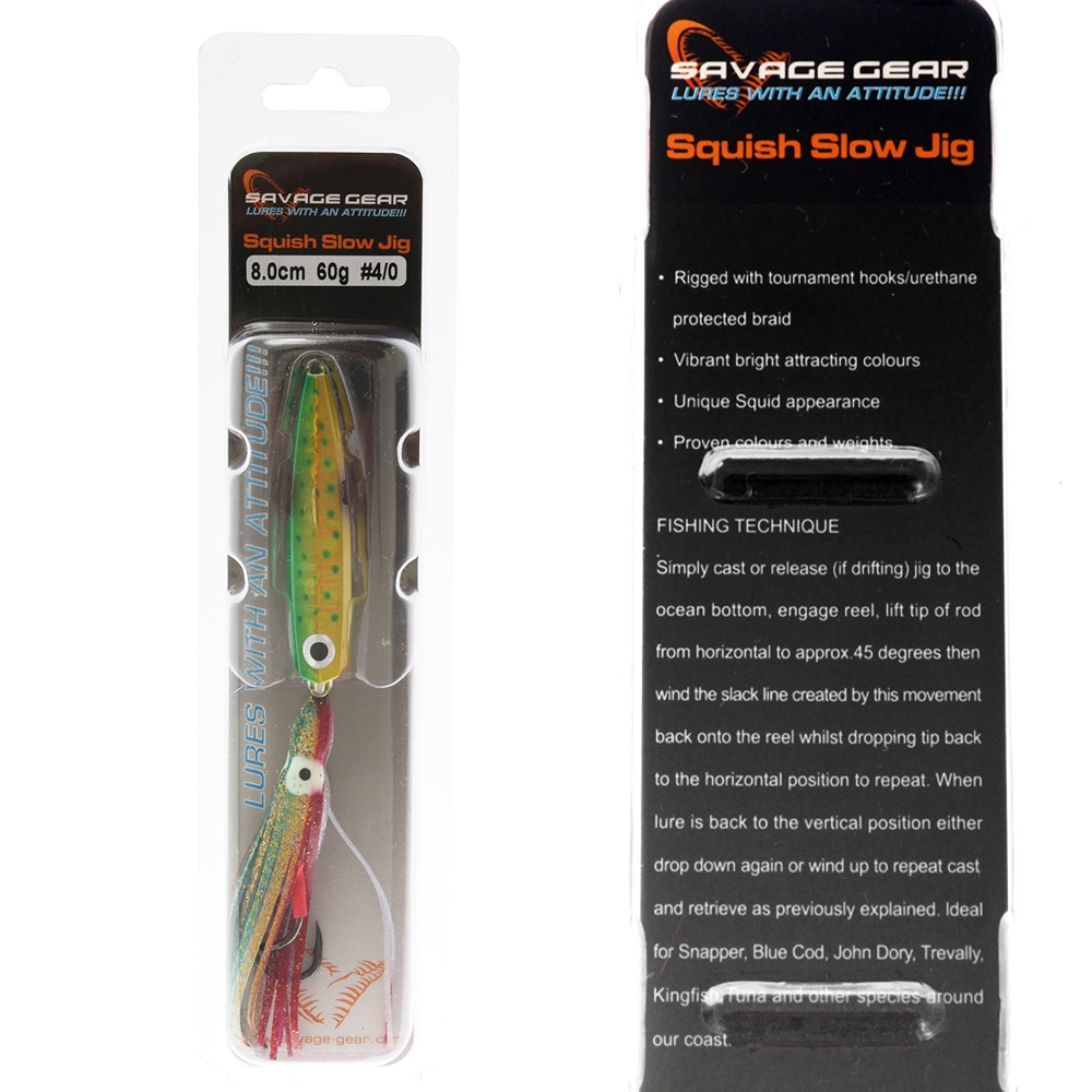 Savage Gear Squish Slow Jig 60g Dorado