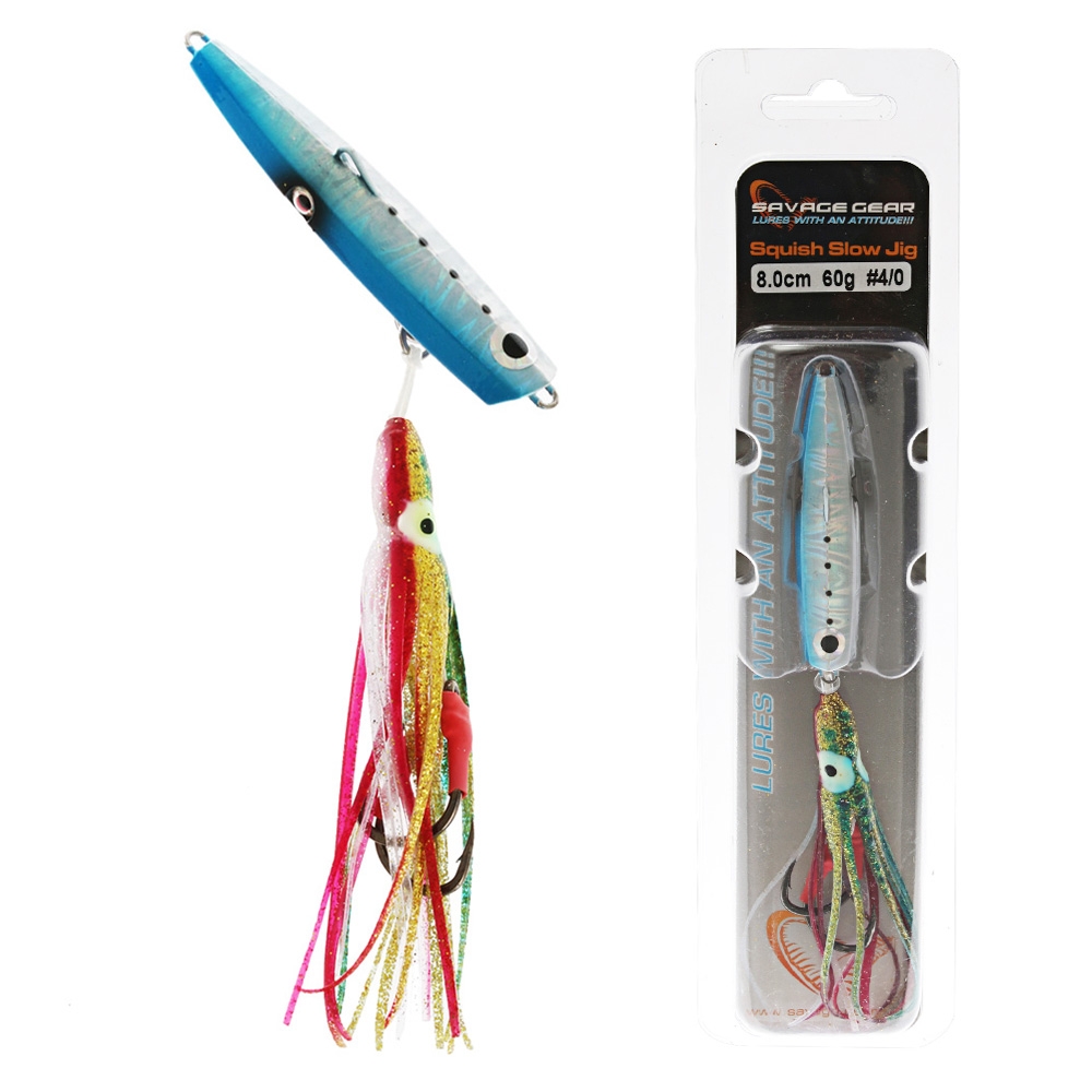 Savage Gear Squish Slow Jig 60g Sardine Flash