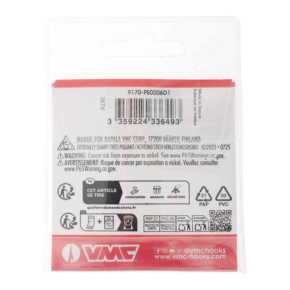 VMC 9170 Permasteel Salmon Siwash Hooks