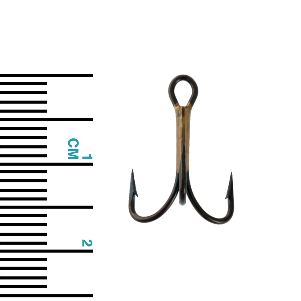 VMC O'Shaugnessy X Strong 9620 Bronze Treble Hooks Size 8 Qty 10