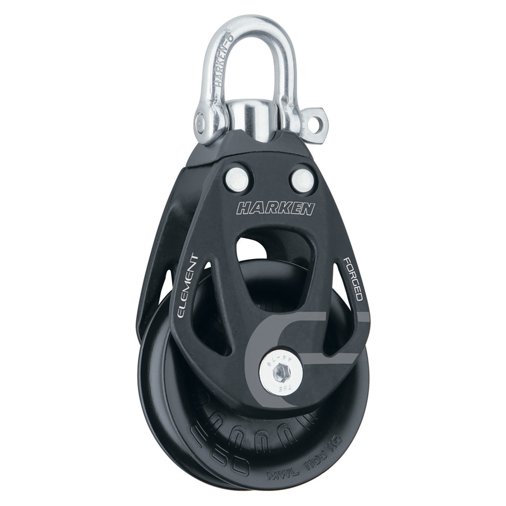 Harken Element Aluminium Single Swivel Block 60mm