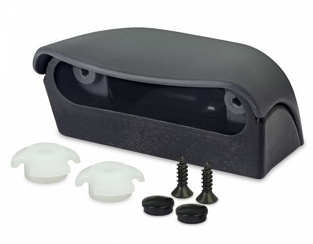 Hella Marine LED Number Plate Lamp Mounting Kit Black