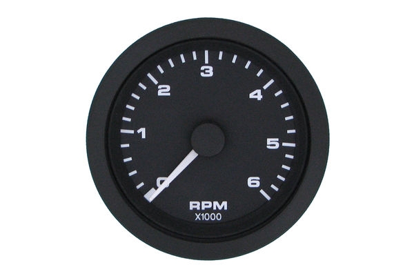 Sierra 62724P Black Premier Pro Tachometer 6K 3in Cs1
