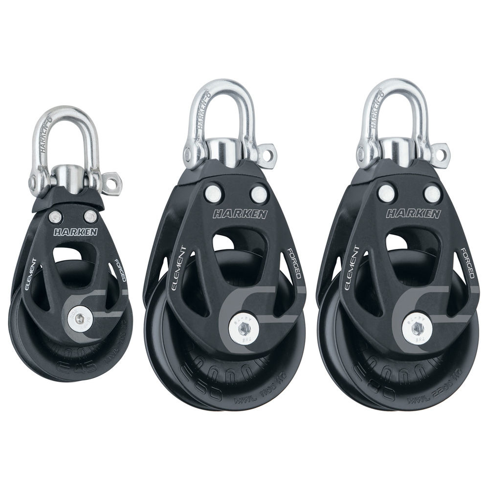 Harken Element Aluminium Single Swivel Block