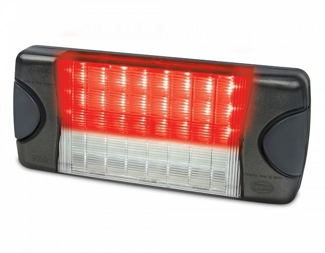 Hella Marine DuraLED Combi Red/Green Warning Lamp