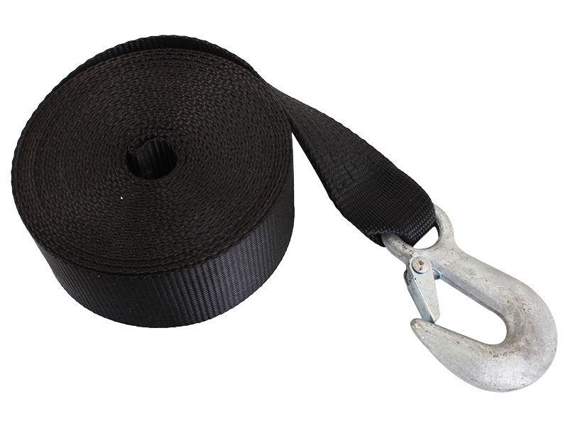 AL-KO Winch Webbing Strap with Snap Hook 8m 1200kg