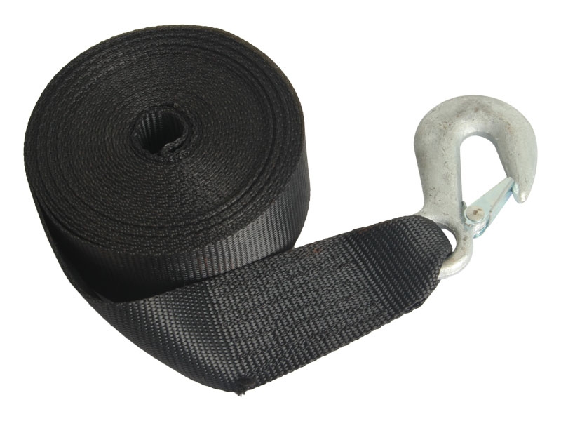 AL-KO Winch Webbing Strap with Snap Hook 8m 1200kg