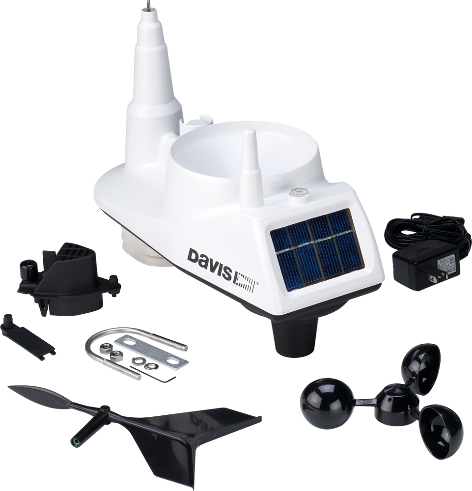 Davis 6120 Vantage Vue and WeatherLink Live Bundle with Console