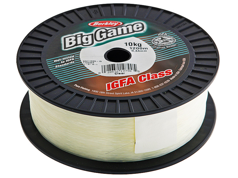 Berkley IGFA Big Game Clear Line Bulk 1200m 10kg