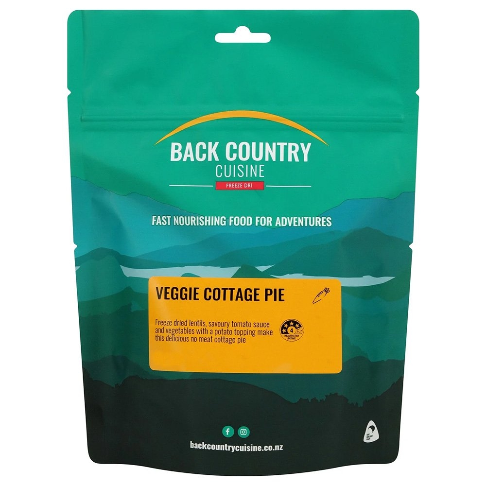 Back Country Cuisine Freeze Dried Meal Veggie Cottage Pie