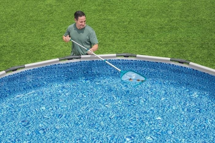 Bestway Aquascoop Telescopic Pool Skimmer 1.65m