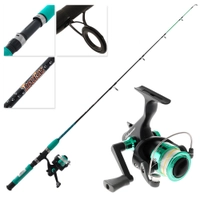 Ugly Stik Tackleratz Spinning Kids Combo Green 3ft 9in 2-4kg 1pc Thumbnail Ugly Stik Tackleratz Spinning Kids Combo Green 3ft 9in 2-4kg 1pc