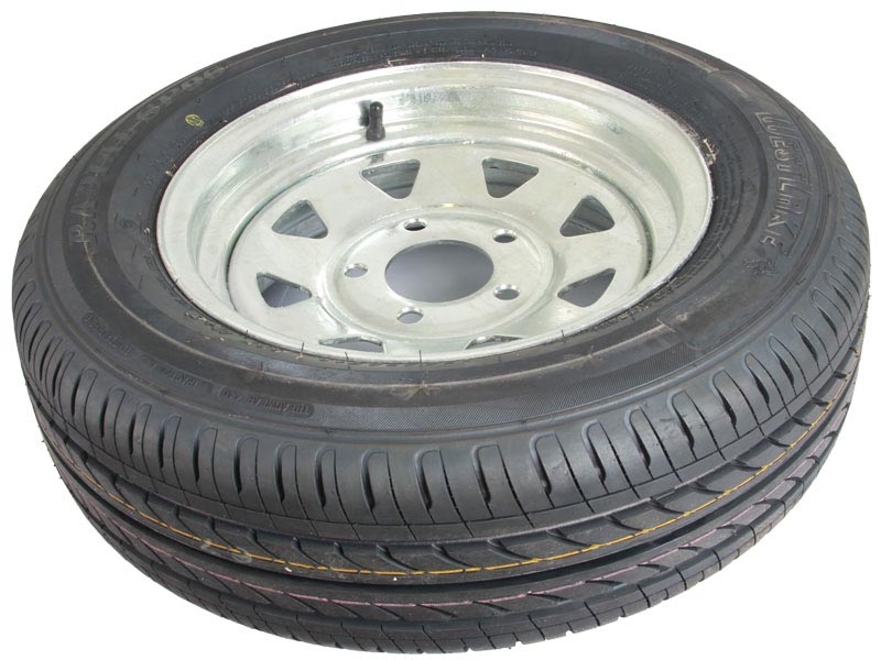 AL-KO Galvanised Trailer Rim & Tyre 14 inch