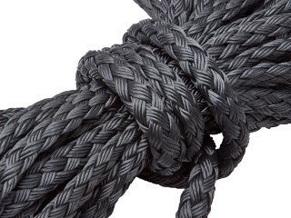 Trojan Winch Rope Black 9m 1500kg