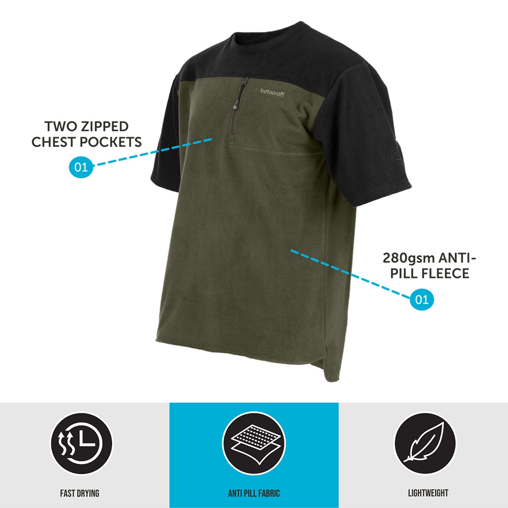 Betacraft Quest Mens Fleece T-Shirt