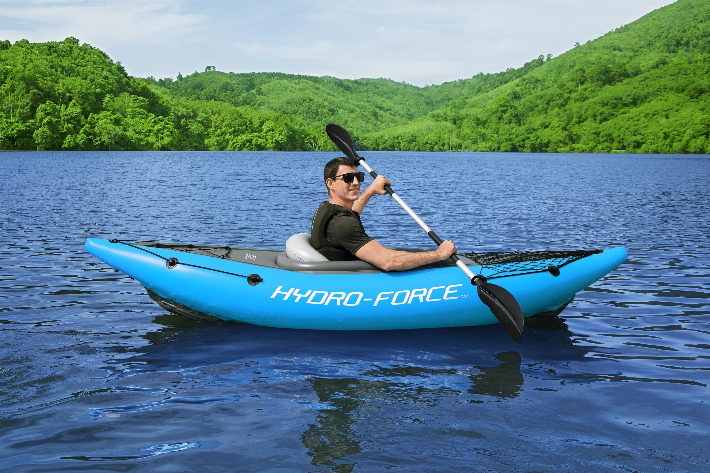 Hydro-Force Cove Champion Inflatable Kayak 9ft