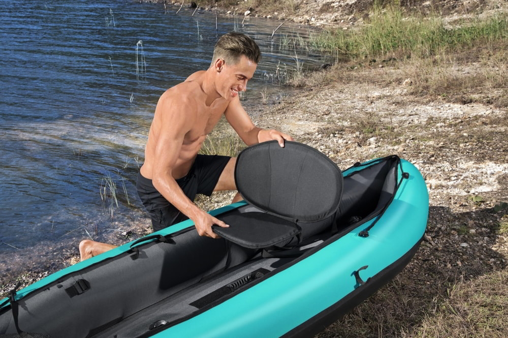Hydro-Force Ventura Solo Inflatable Kayak 9ft 1in