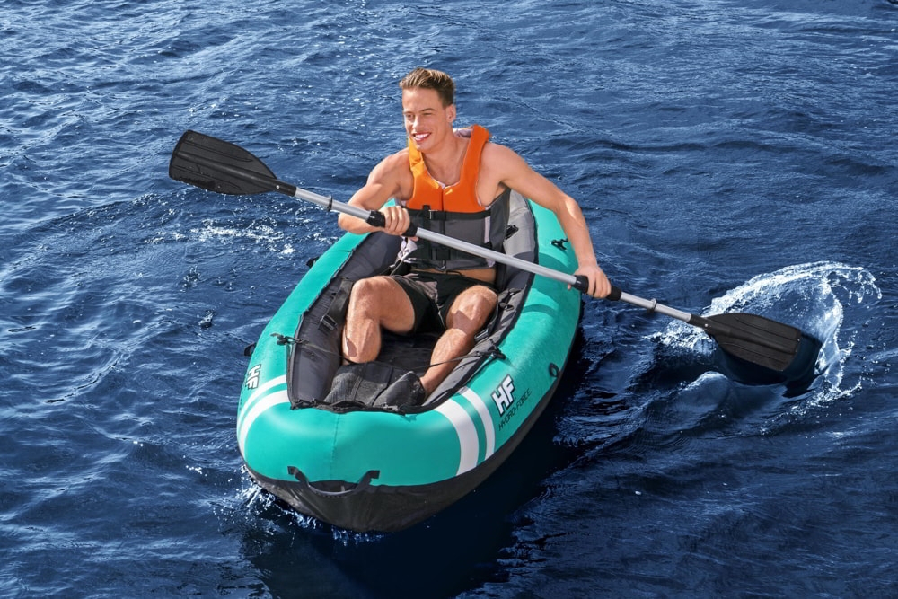 Hydro-Force Ventura Solo Inflatable Kayak 9ft 1in
