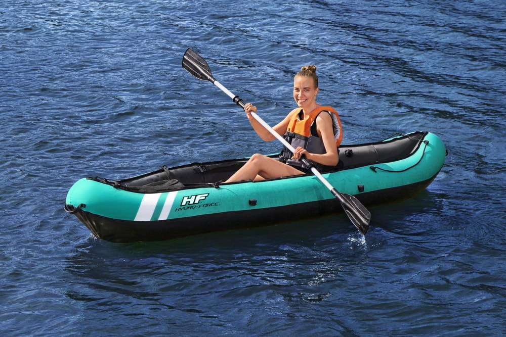 Hydro-Force Ventura Solo Inflatable Kayak 9ft 1in