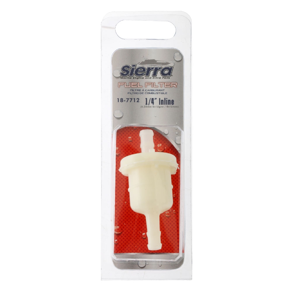 Sierra 18-7712 Marine Inline Fuel Filter for Mercury/Mariner Outboard Motor