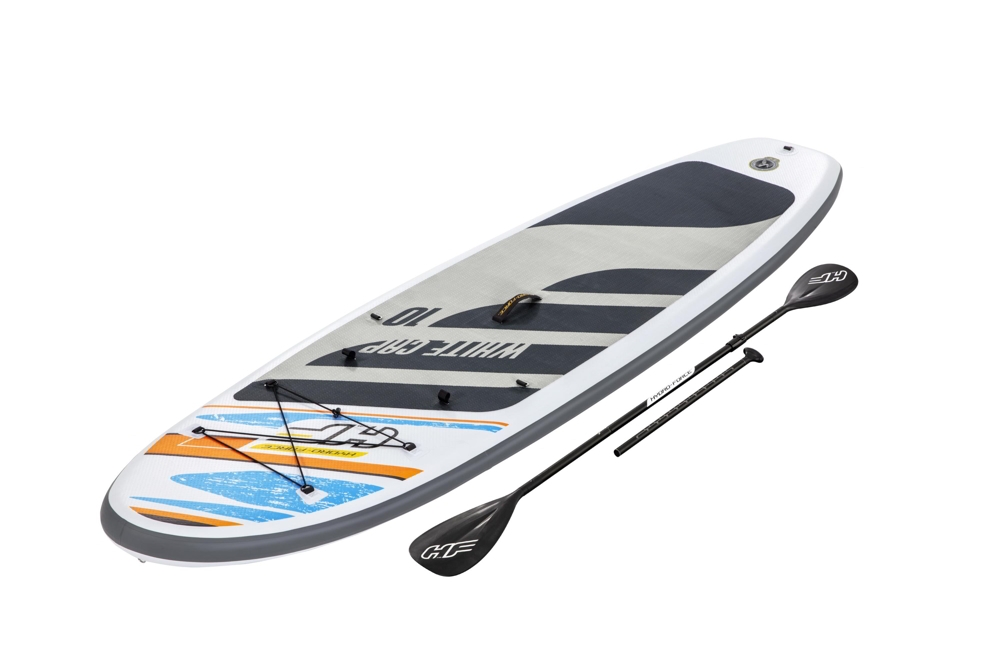 Hydro-Force White Cap Convertible Inflatable SUP Kayak 10ft