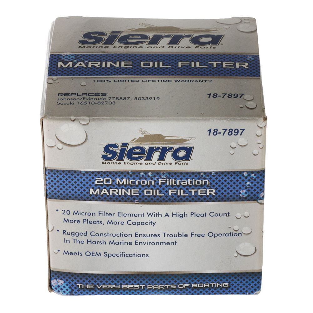 Sierra 18-7897 Marine Oil Filter