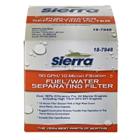 Sierra 18-748 10 Micron Fuel/Water Separating Filter Thumbnail Sierra 18-748 10 Micron Fuel/Water Separating Filter