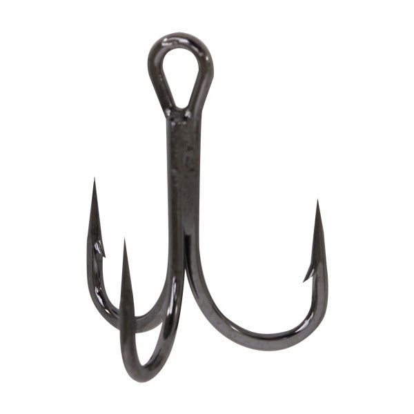 Mustad 36329BLN Treble Hooks 1/0 Qty 6