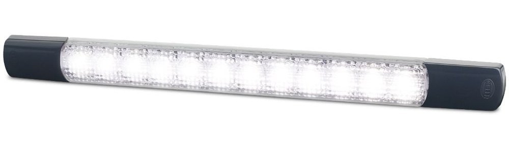 Hella Marine LED Interior/Exterior Surface Mount Awning Lamp 15deg Spread 12v White