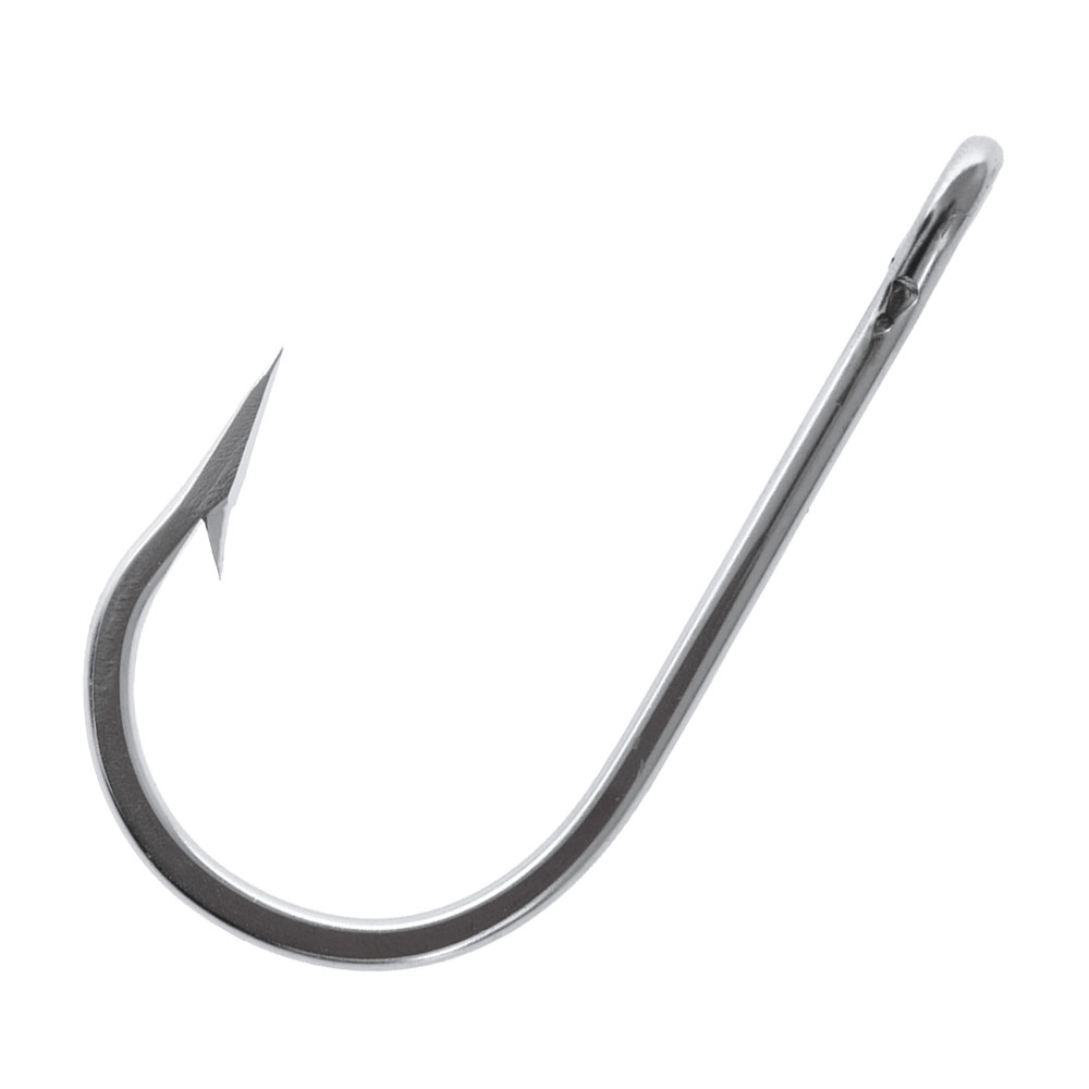 Mustad 7732 Open Gape Stainless Game Hook 9/0 Qty 2