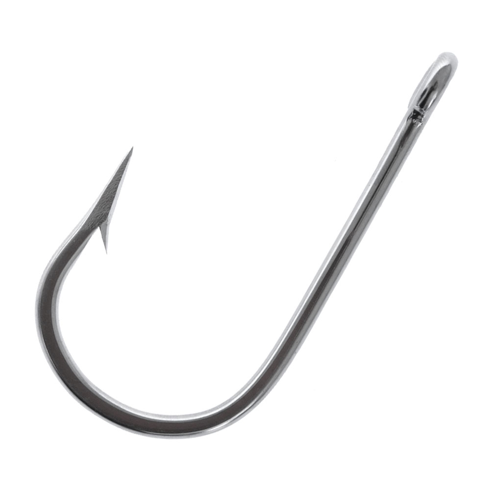 Mustad 7732 Open Gape Stainless Game Hook 10/0 Qty 2