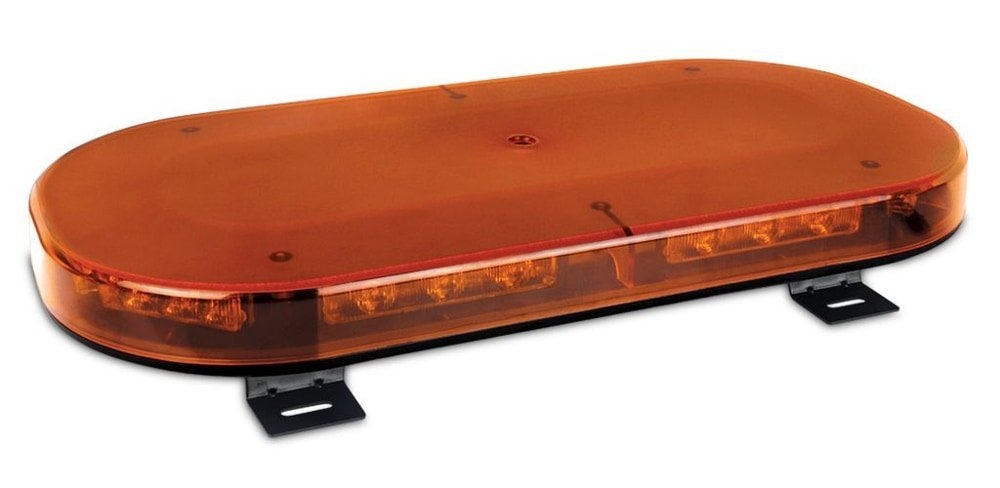 Hella Marine LED Micro Light Bar 200 Amber Lens Fixed Mount