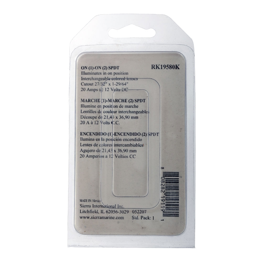 Sierra RK19580K Rocker Switch