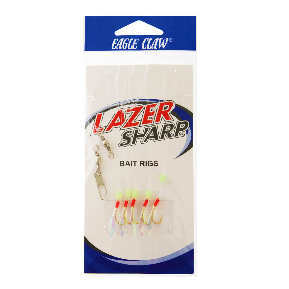 Eagle Claw Lazer Sharp Sabiki Bait Rig