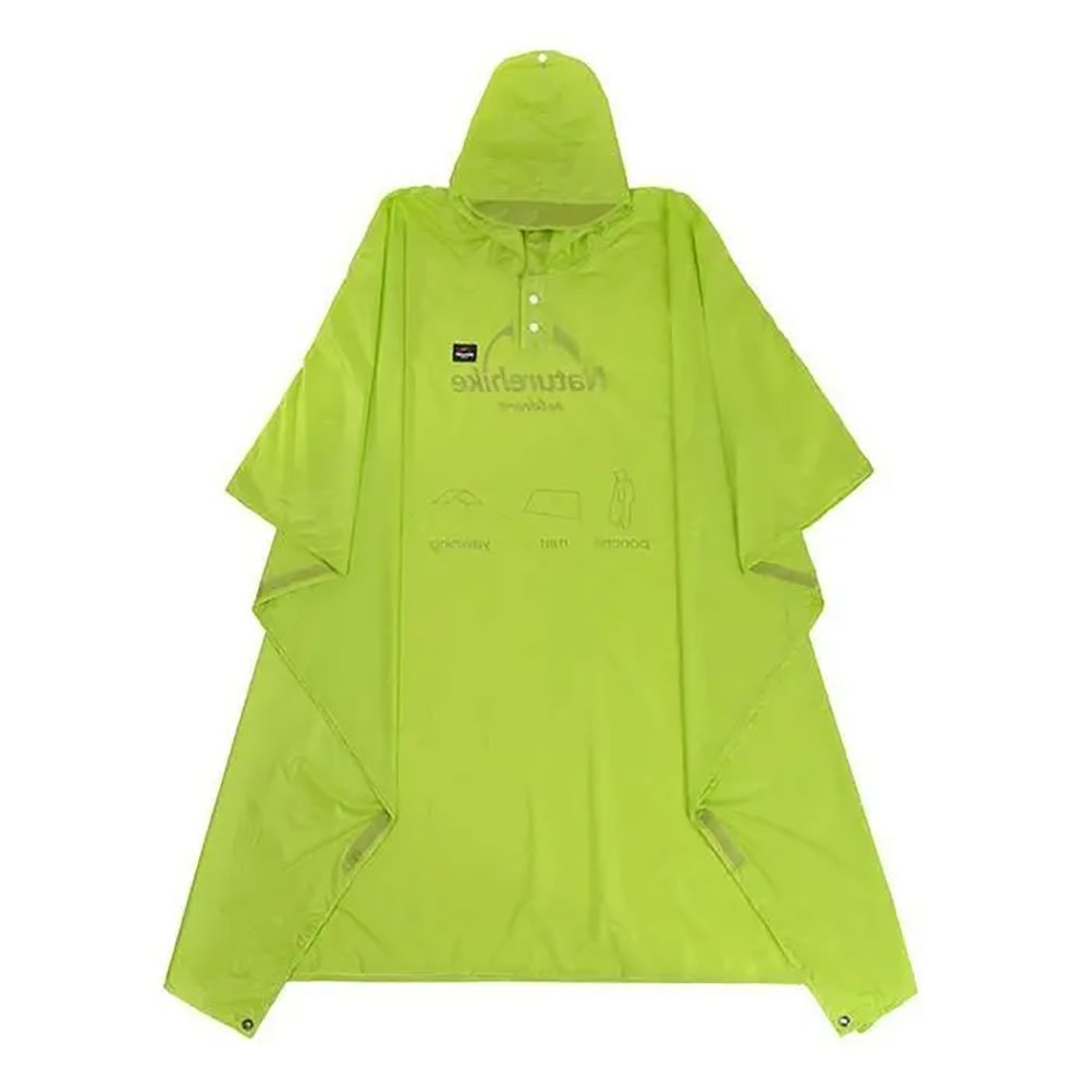 Naturehike 20D Hiking Poncho / Mat / Canopy Green